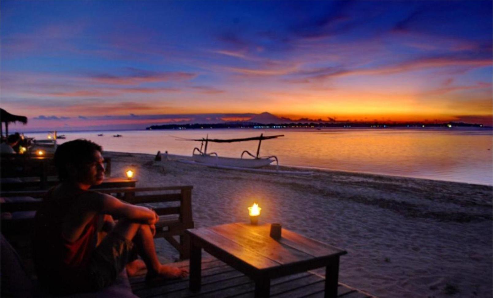 Matahari Bungalow 3 Gili Air Exteriör bild