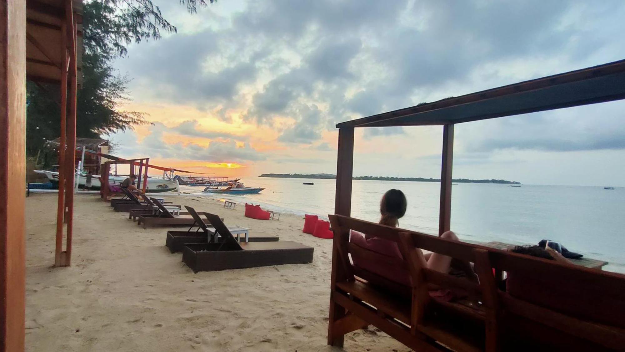Matahari Bungalow 3 Gili Air Exteriör bild