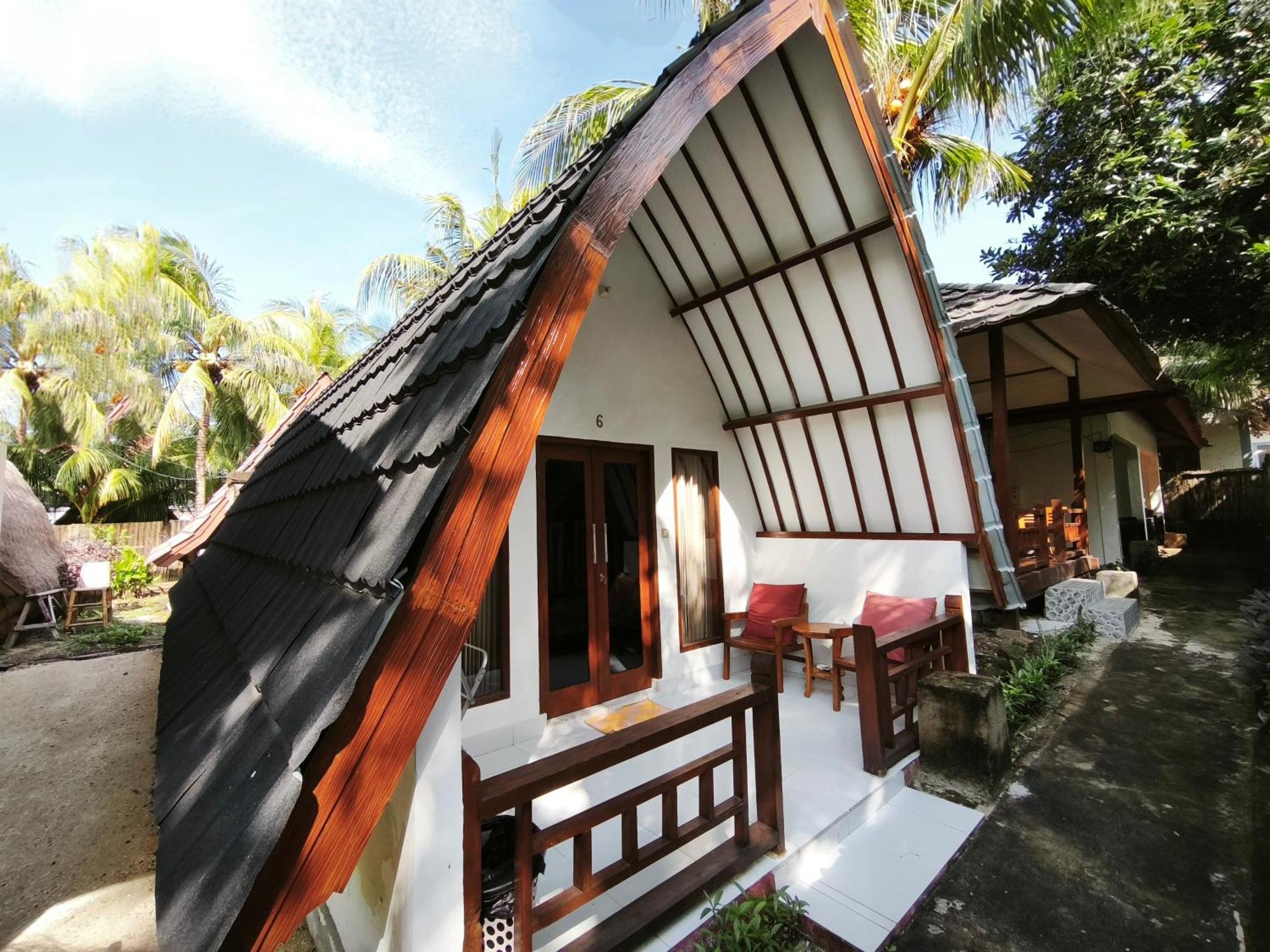 Matahari Bungalow 3 Gili Air Exteriör bild